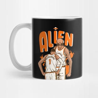 Victor Wembanyama Alien Cartoon Mug